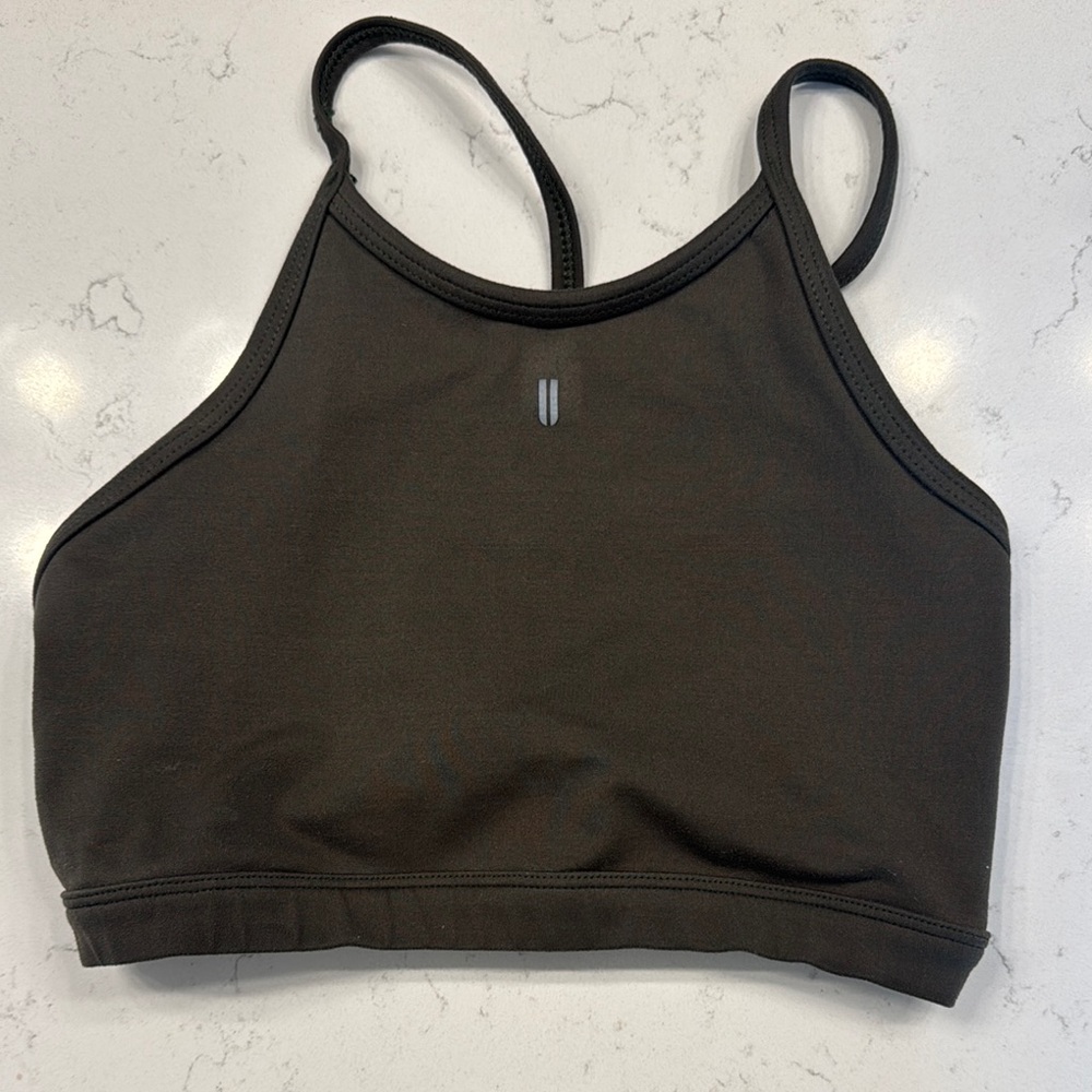 No Bull Army Green  Women's Sports Bra